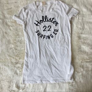 Hollister white shirt